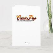 Sweet Sleepy Cat | Gelukkige verjaardag Kaart (Achterkant)