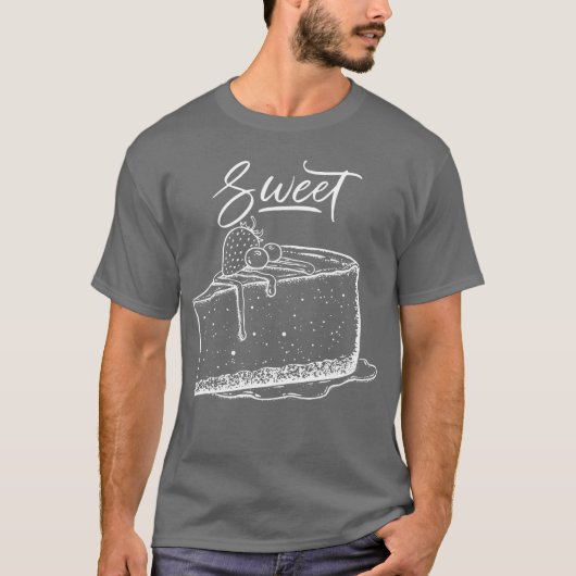 Sweet Slice grappig T-shirt (Voorkant)