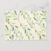 Sweet Sloth Baby shower Boek voor Baby Kaart (Achterkant)