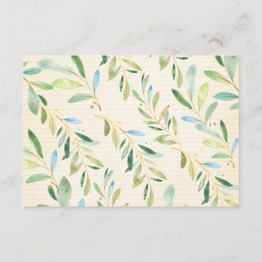 Sweet Sloth Baby shower Boek voor Baby Kaart (Achterkant)