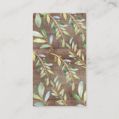 Sweet Sloth Baby shower Luier Raffle Ticket Informatiekaartje (Achterkant)