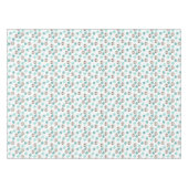 Sweet Sloth Floral Pattern Tafelkleed (Voorkant (Horizontaal))