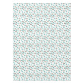 Sweet Sloth Floral Pattern Tafelkleed (Voorkant)