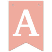 Sweet Sloth Happy Birthday Roze Schattige Vlaggetjes (Derde vlag)