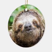 Sweet Sloth Keramisch Ornament (Links)