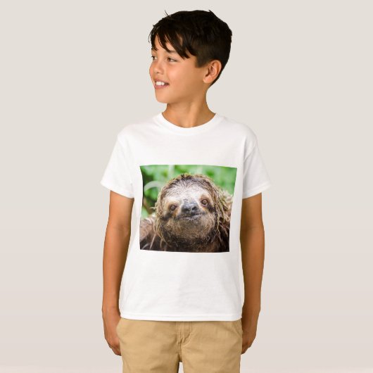 Sweet Sloth T-shirt (Voorkant volledig)
