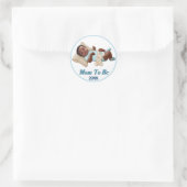 Sweet Smiles - Moeder om te zijn Ronde Sticker (Tas)