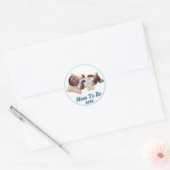 Sweet Smiles - Moeder om te zijn Ronde Sticker (Envelop)
