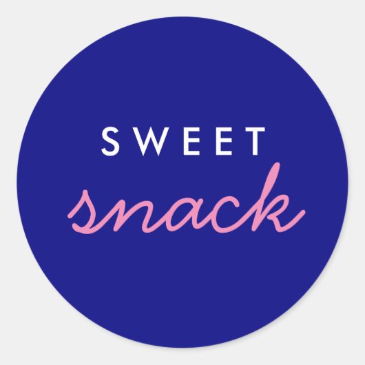 Sweet Snack Sticker (Voorkant)