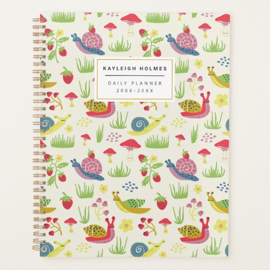 Sweet Snagels Cottcore Planner (Voorkant)