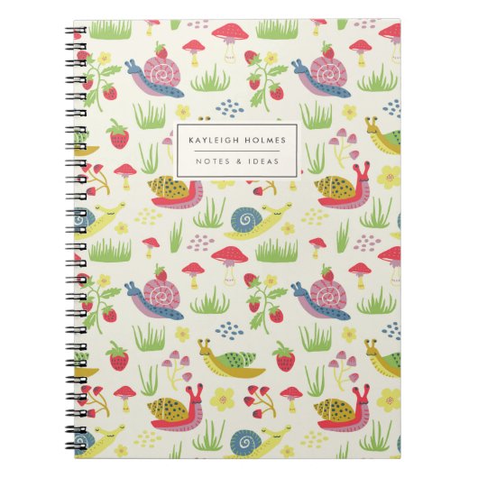 Sweet Snagels Katoen Notitieboek (Voorkant)