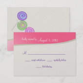 Sweet Snoep Bat Mitzvah RSVP (Voorkant / Achterkant)
