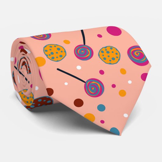 Sweet Snoep Fun Stropdas (Opgerold)