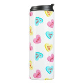 Sweet Snoep Hearts Valentijnsdag Thermosbeker (Gedraaid links)