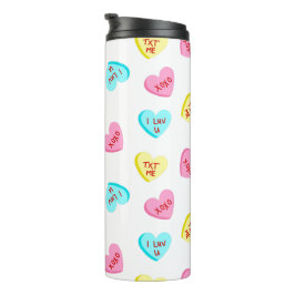 Sweet Snoep Hearts Valentijnsdag Thermosbeker