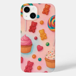 Sweet Snoep Land Phone Case – Schattige pastel Sno