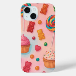 Sweet Snoep Land Phone Case – Schattige pastel Sno