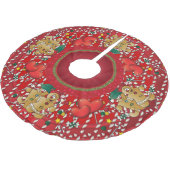 Sweet Snoep Lane Gingerbrood kerstparen Kerstboom Rok (Gekanteld)