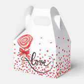 Sweet snoep liefde Valentijnsdag cadeau Bedankdoosjes (Achterkant)