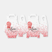 Sweet snoep liefde Valentijnsdag cadeau Bedankdoosjes (Uitgevouwen)