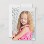 Sweet Snoep Milkshake Classroom Valentijn Foto Kaart (Achterkant)