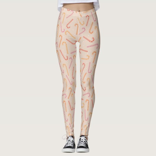 Sweet snoeprietpatroon leggings (Voorkant)