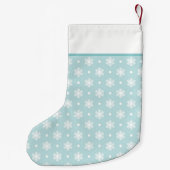 Sweet Snowflakes, speciaal ontworpen voor opslag / Kleine Kerstsok (Achterkant)