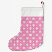 Sweet Snowflakes, speciaal ontworpen voor stoppen/ Kleine Kerstsok (Achterkant)