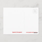 Sweet Snowmen briefkaart horizontaal (Achterkant)