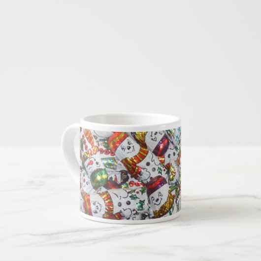 Sweet Snowmen espresso mok (Links)