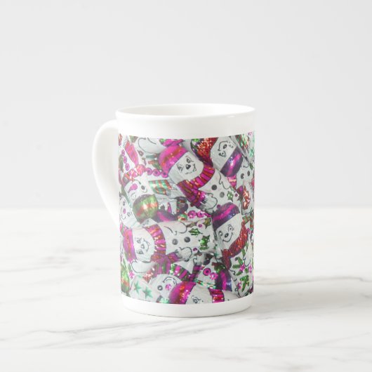 Sweet Snowmen Roze botchina mok (Links)