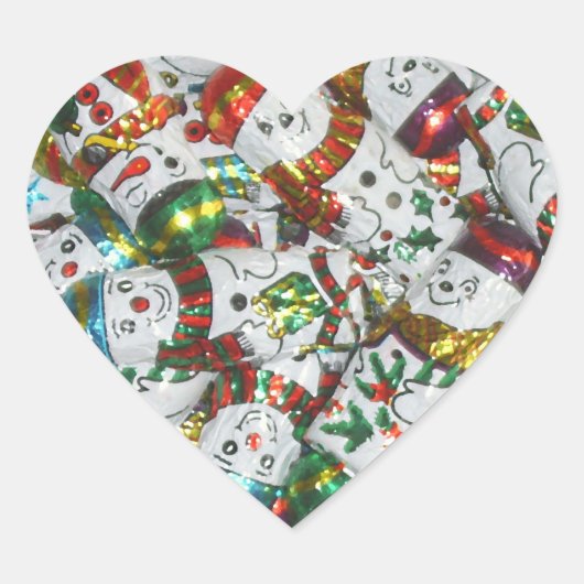 Sweet Snowmen sticker (Voorkant)