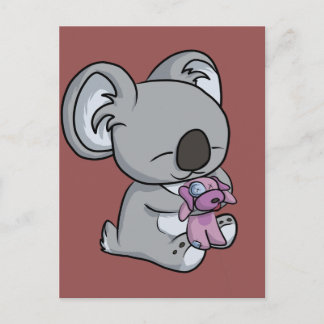 Sweet Snuggles! Koala Briefkaart