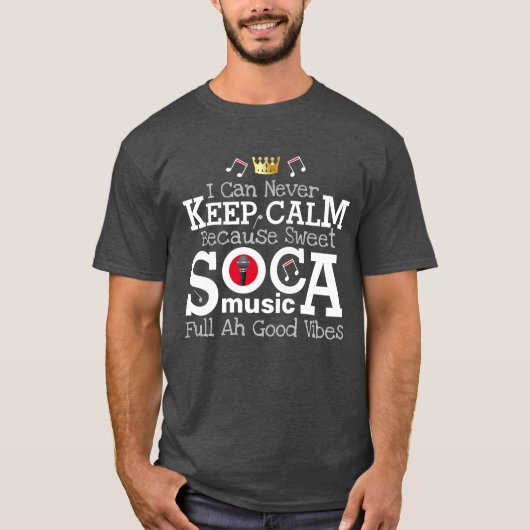 Sweet SOCA Keep Calm T-shirt (Voorkant)