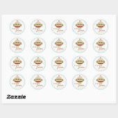 Sweet Sock Monkey Stickers (Vel)
