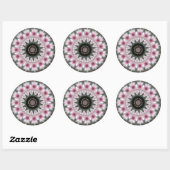 Sweet Soft Pink Mandala Sticker (Vel)