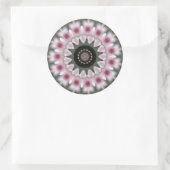 Sweet Soft Pink Mandala Sticker (Tas)