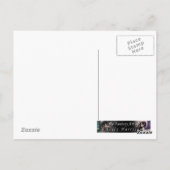 Sweet Solitude Witch Cat Briefkaart (Achterkant)