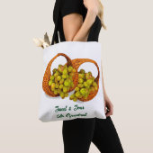 Sweet Sour Grapefruits Basket Trendy Shopping Tas (Dichtbij)