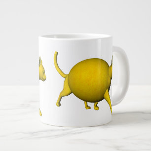 Sweet-Sour Lemon Cat Grote Koffiekop