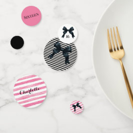 Sweet Southern Birthday Bow Confetti - Bewerkbaar