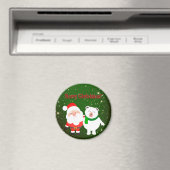 Sweet Sparkly Green, Santa en Beer Magneet (Insitu (Vaatwasser))