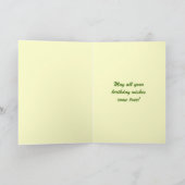 Sweet Sparrow Birthday Kaart (Binnen)