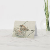 Sweet Sparrow - Blank Kaart (Voorkant)