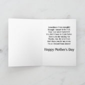 Sweet Special Moederdag Blessing Kaart (Binnen)