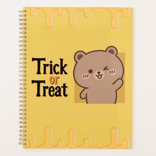 🎃 Sweet Spells & Sketches! for kids Planner (Voorkant)