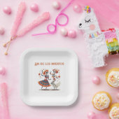 Sweet Spirit Dance, op maat Papieren Bordje (Feest)