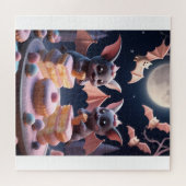 Sweet & Spooky Bat Bakery Art  Legpuzzel (Horizontaal)