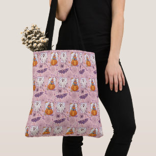 Sweet & Spooky - Een Halloween-aandenken in roze Tote Bag