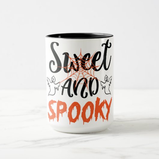 Sweet Spooky Ghosts Halloween  Mok (Midden)